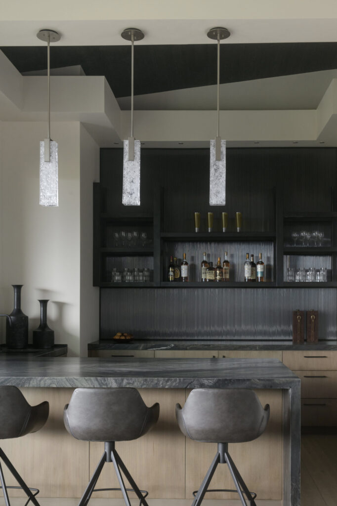 Glacier Pendant | Mark + Aly Interior Design, Rebekah Westover Photography