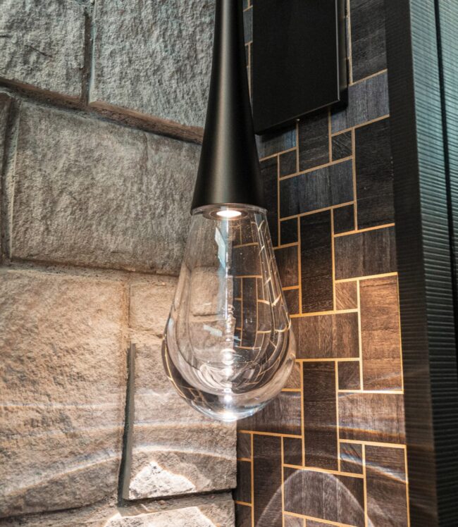 Raindrop Pendant | Bolder Spaces and LuxCraft, In House Photos