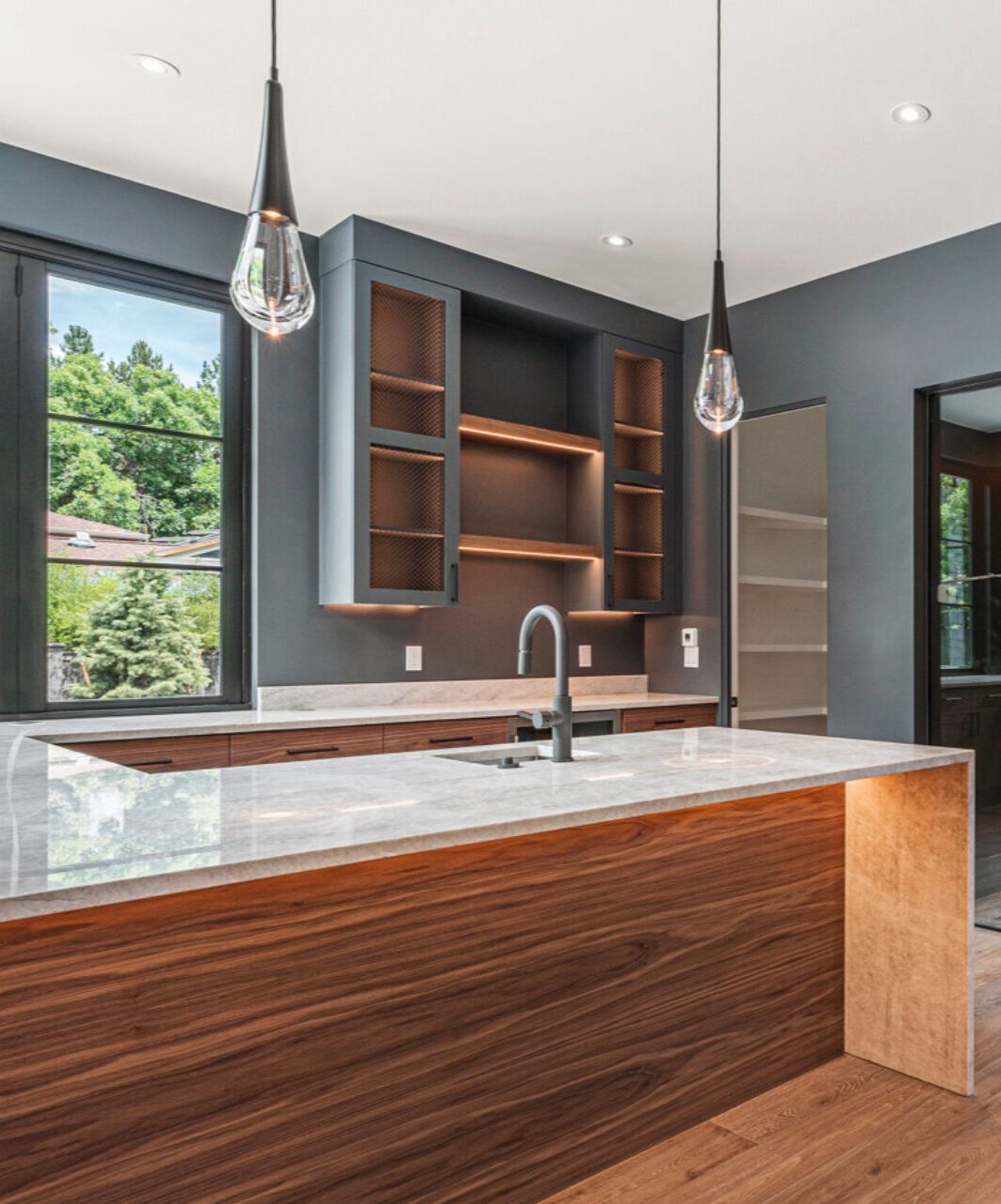 Raindrop Pendant | Bolder Spaces and LuxCraft, In House Photos