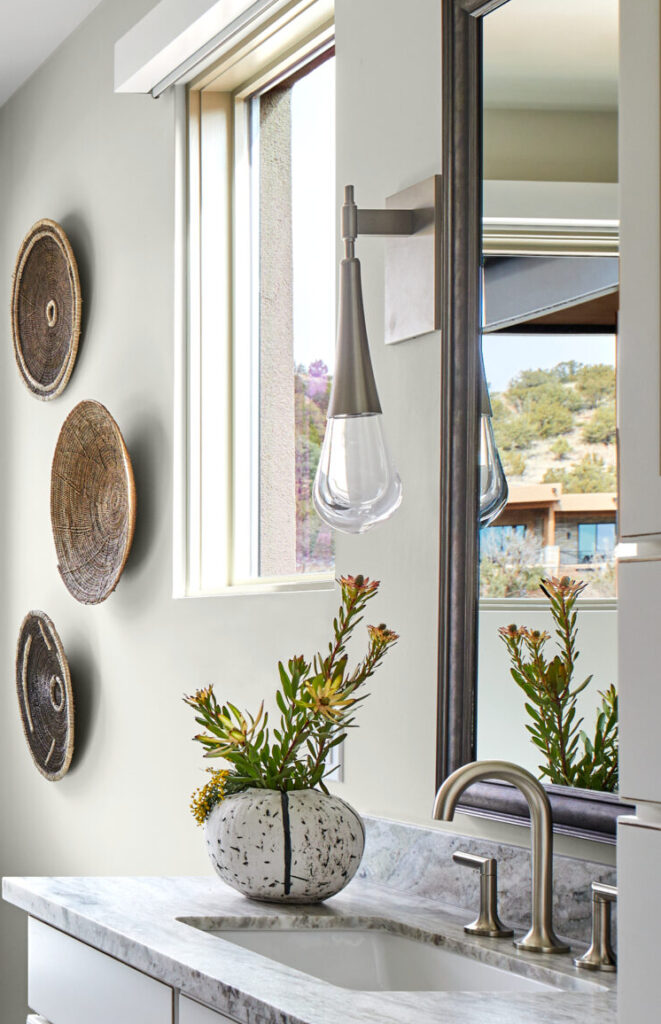 Raindrop Sconce | Stephanie Larsen Design, Laura Moss Photography
