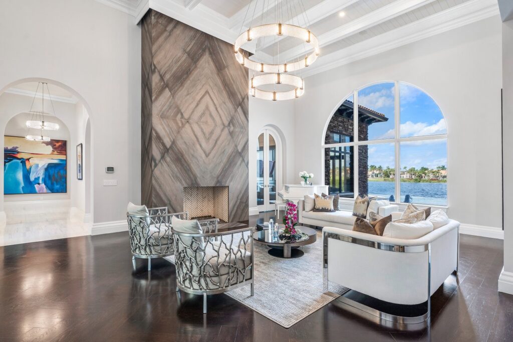 Parallel Two-Tier Ring Chandelier | Metamorphosis Interior Design