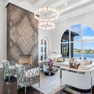 Parallel Two-Tier Ring Chandelier | Metamorphosis Interior Design