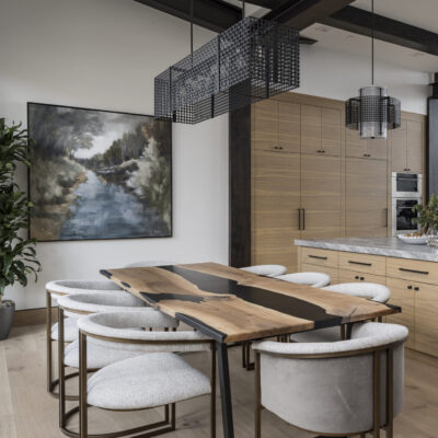 Tweed Linear Chandelier | Olsen Home Design, Joshua Caldwell