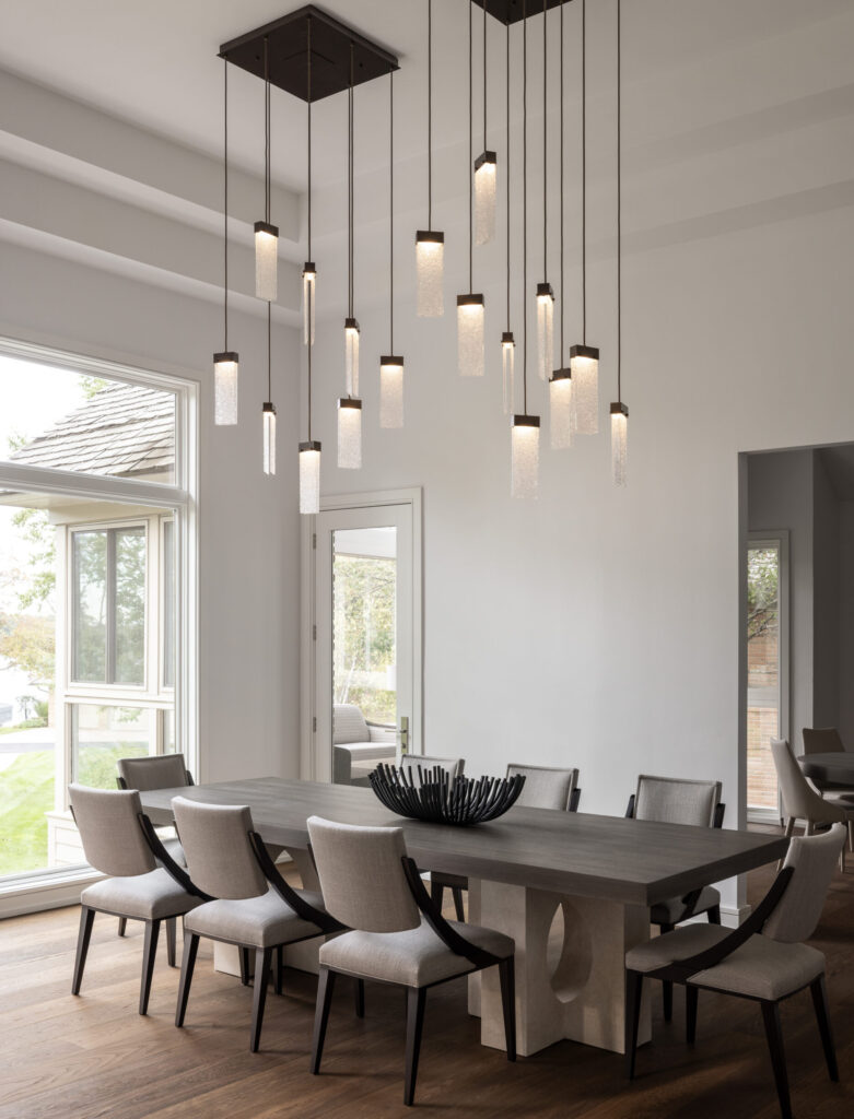 Parallel Square Pendant Chandelier | Stalburg Design, Martin Vecchio Photography
