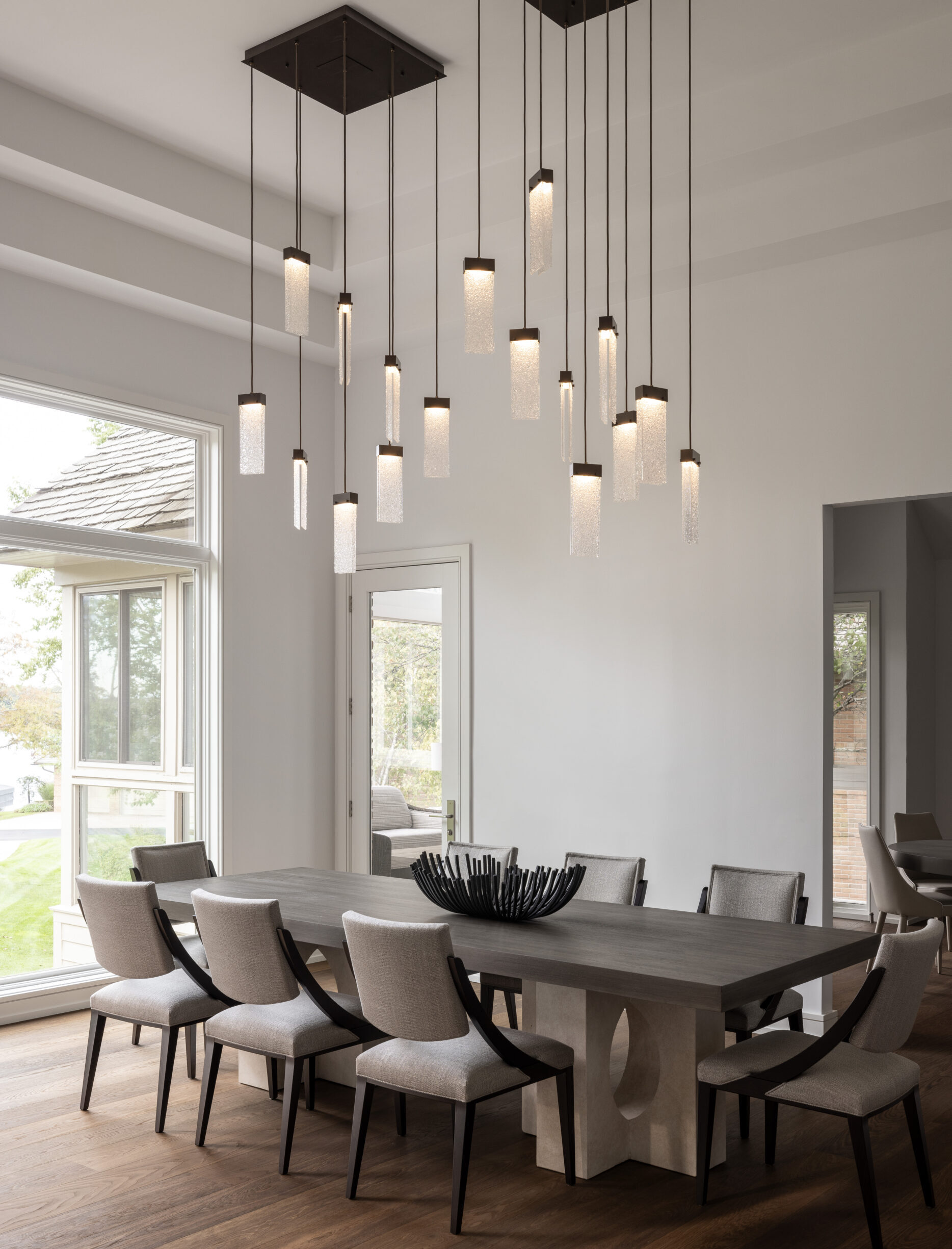 Parallel Square Pendant Chandelier | Stalburg Design, Martin Vecchio Photography
