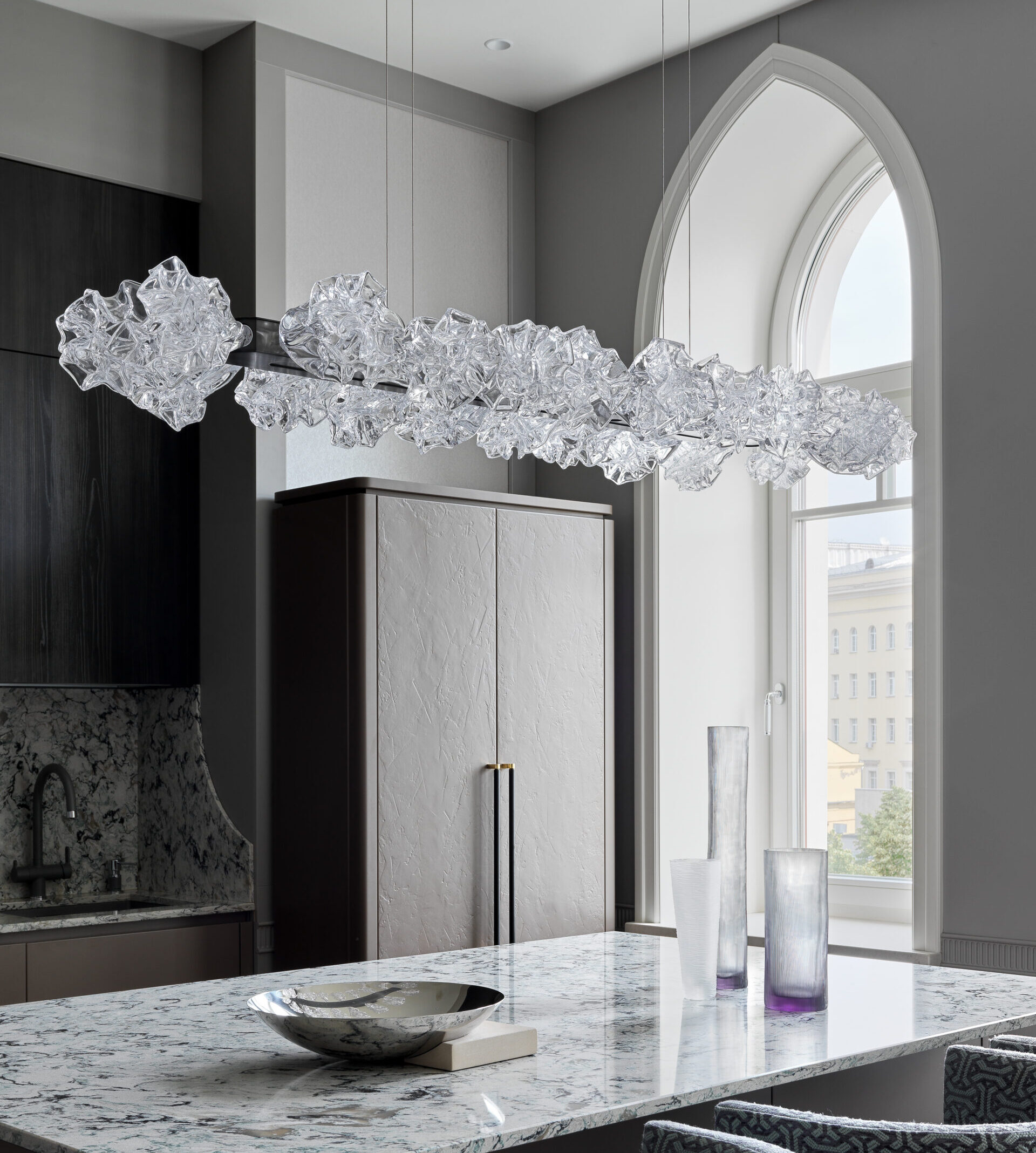 Blossom Linear Chandelier | Marion Studio