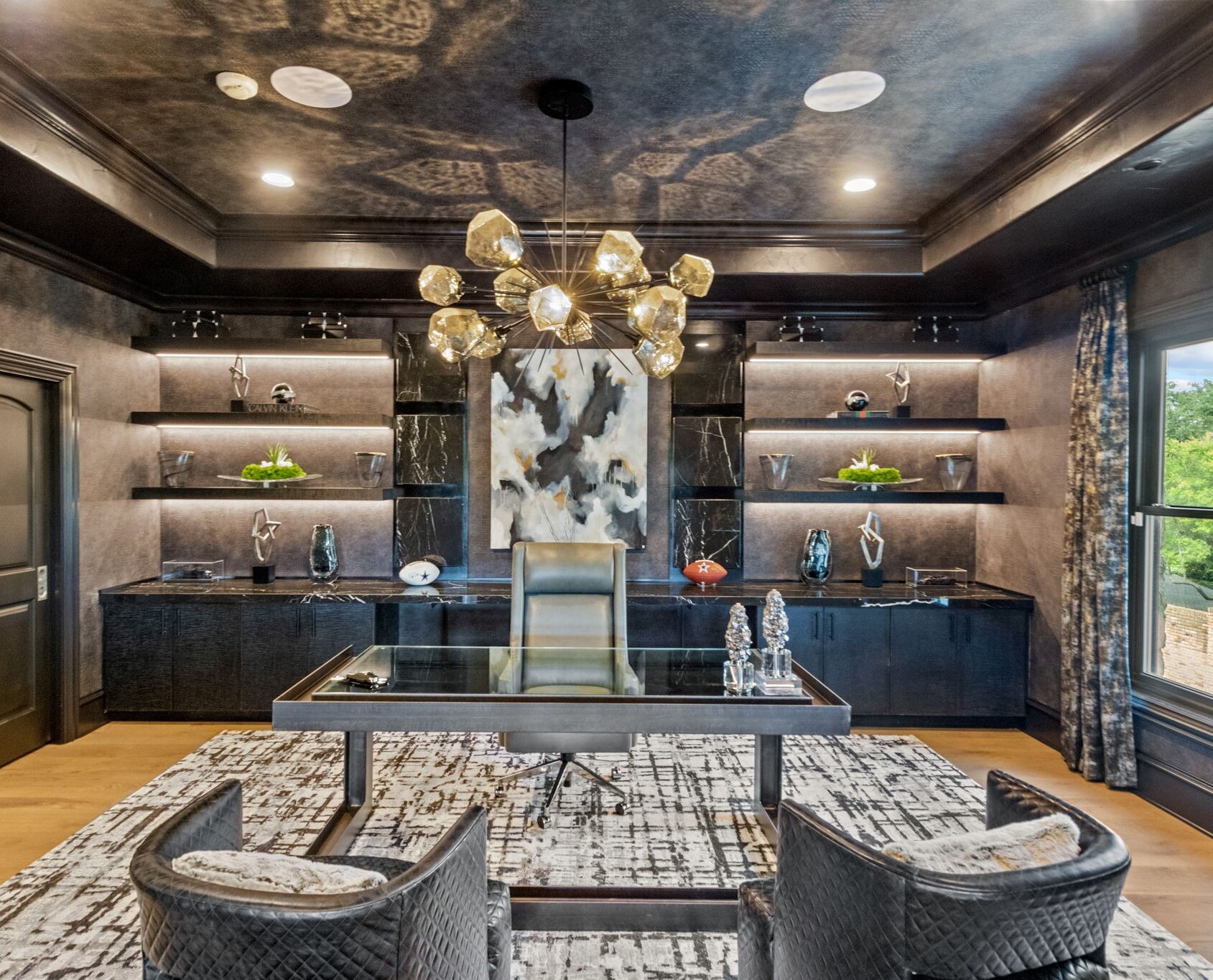 Gem Oval Starburst Chandelier | Semmelmann Interiors