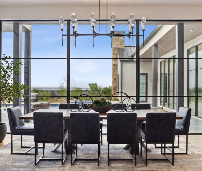 Aalto Linear Belvedere Chandelier | Semmelmann Interiors
