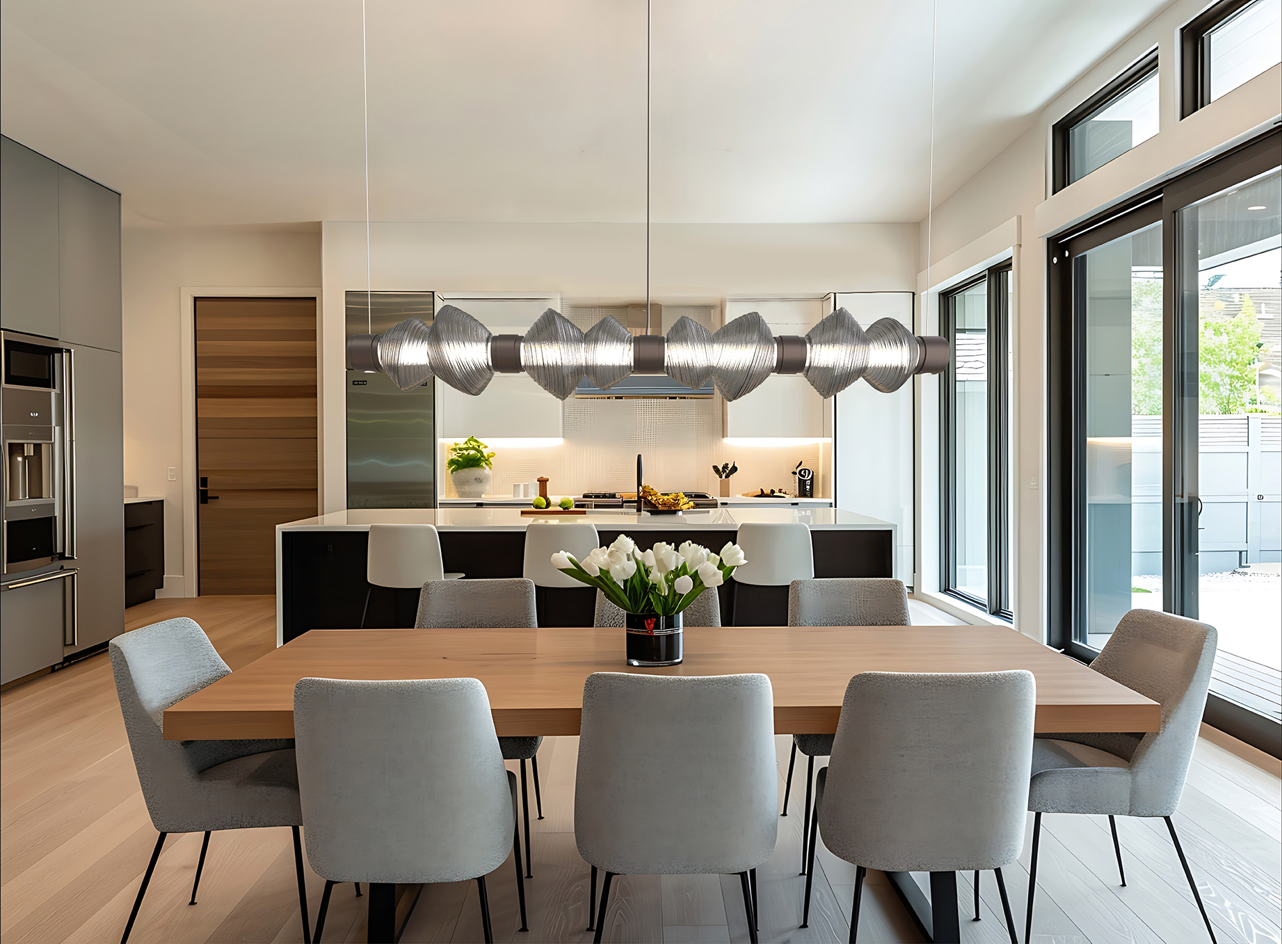 Mesa Mandrel Chandelier
