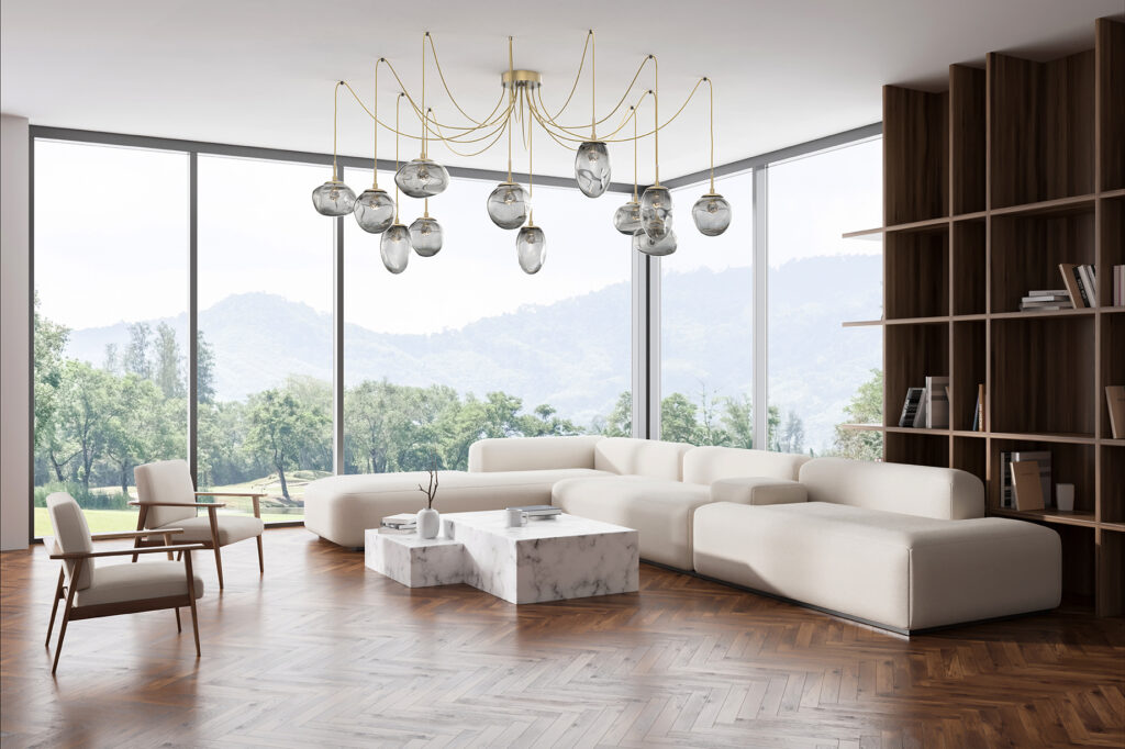 Cosmos Swag Chandelier