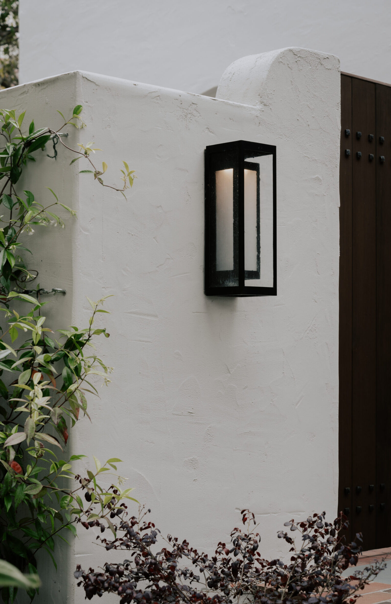 Double Box Outdoor Sconce | Bancroft Caballero Design Studio, Hannah Franco