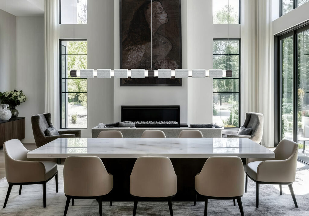 Corinth Mandrel Chandelier