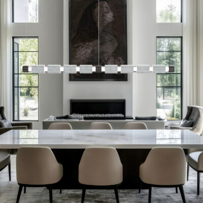 Corinth Mandrel Chandelier
