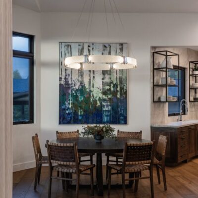 Parallel Ring Chandelier | Christy Dias Design, Dan Campbell