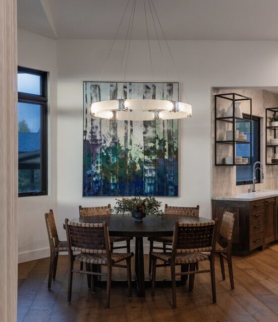 Parallel Ring Chandelier | Christy Dias Design, Dan Campbell