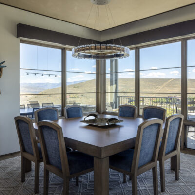 Tessera Ring Chandelier | Kim Cullum, Cullum Homes, Steve Wilson Photography