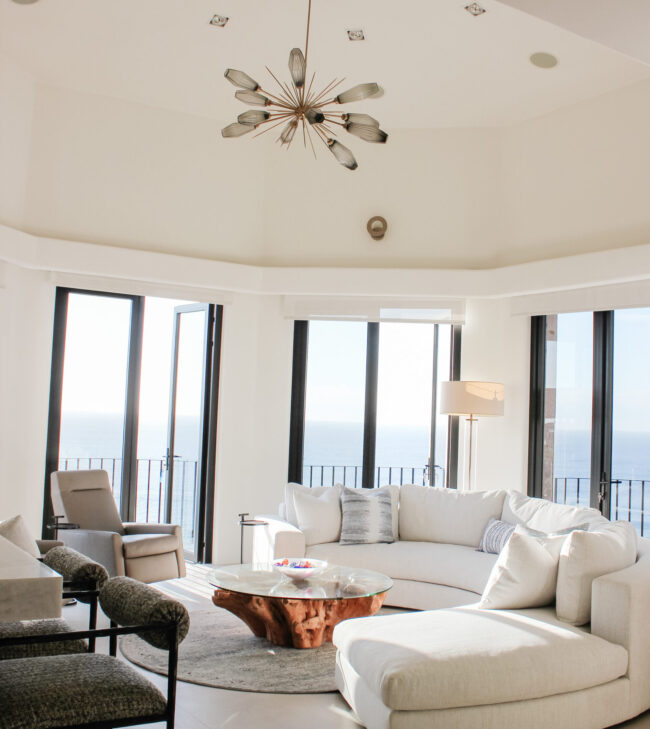 Aalto Oval Starburst Chandelier | Burkhart Interiors