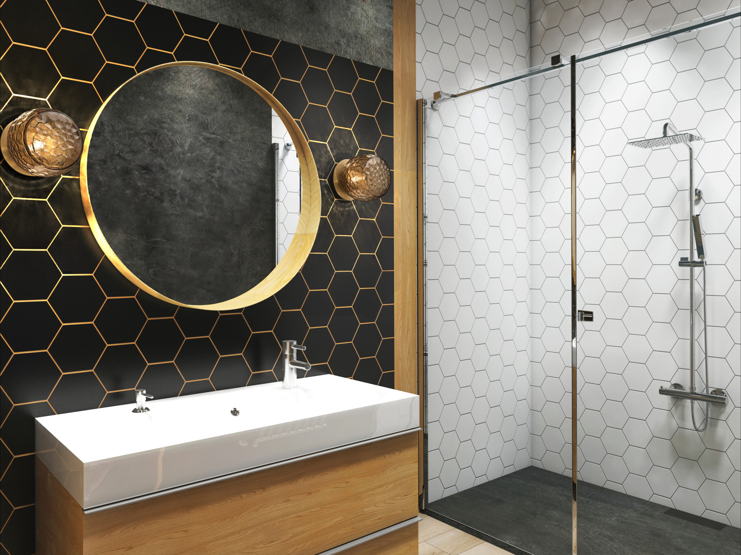 Vessel Single Glass Sconce & Flush Mount