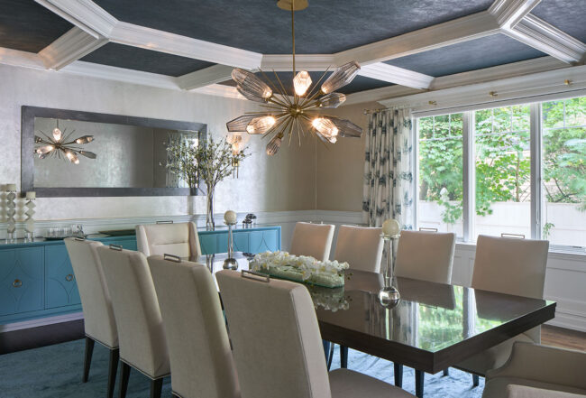 Aalto Starburst Chandelier | Jennifer Pacca Interiors, Marco Ricca