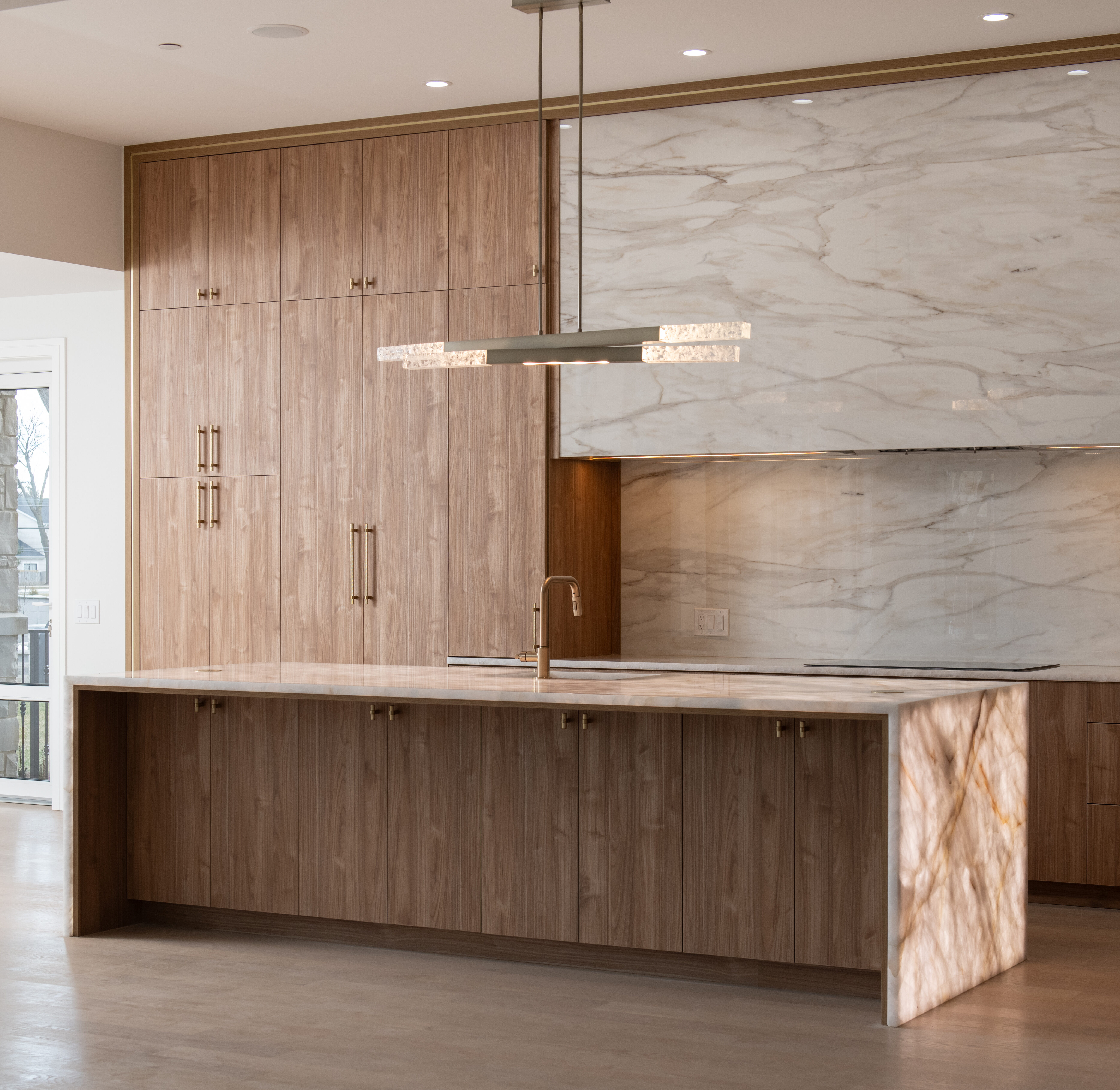Axis Pivot Linear Chandelier - Medium (50"W) | NZ Design Associates Inc., Angelika Friday