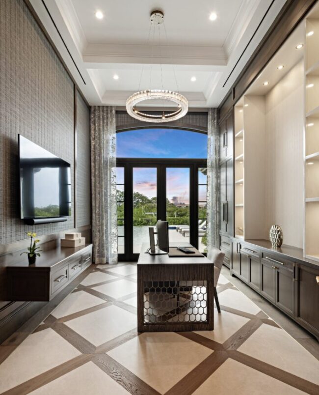 Asscher Ring Chandelier | Off Centered Design Group