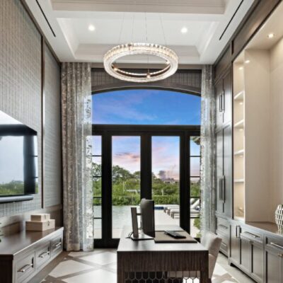 Asscher Ring Chandelier | Off Centered Design Group