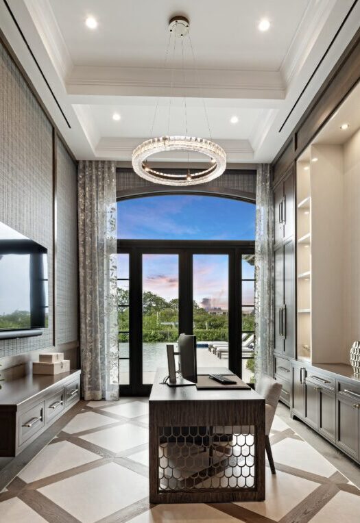 Asscher Ring Chandelier | Off Centered Design Group