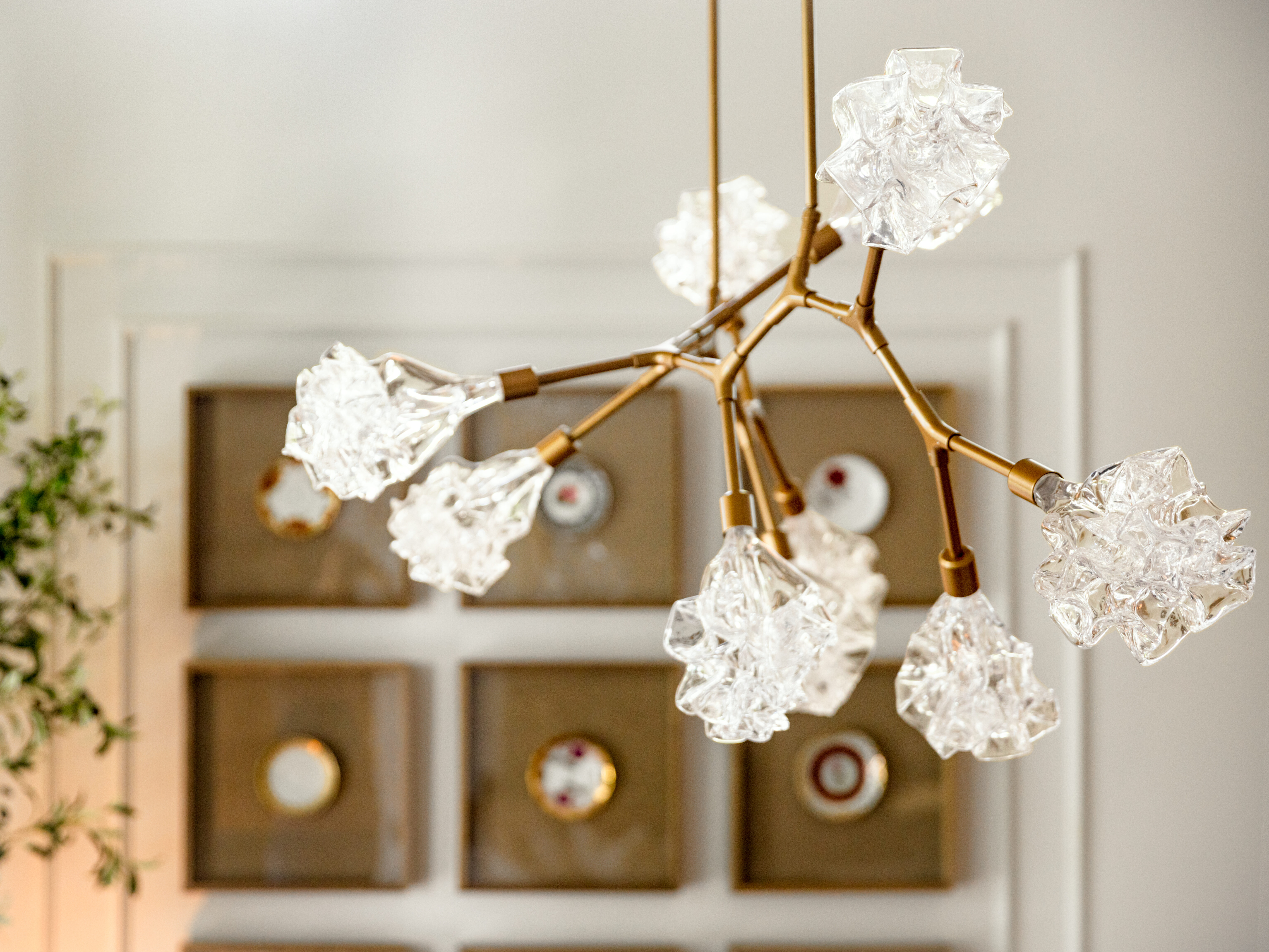 Blossom Modern Branch Chandelier | Sabrina Bennardo Design, Maxson Media, LLC.