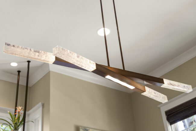 Axis Pivot Linear Chandelier | Schulz Design Build, Crosby Dove