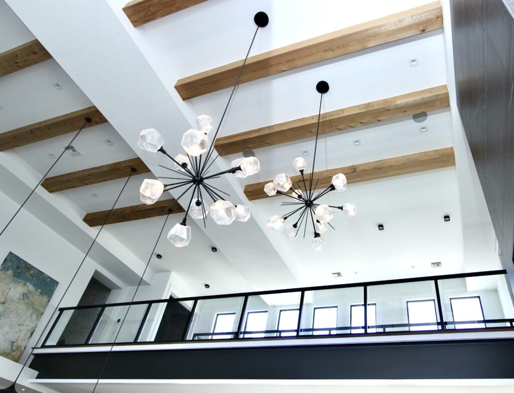 Gem Starburst Chandelier | Beach Blue