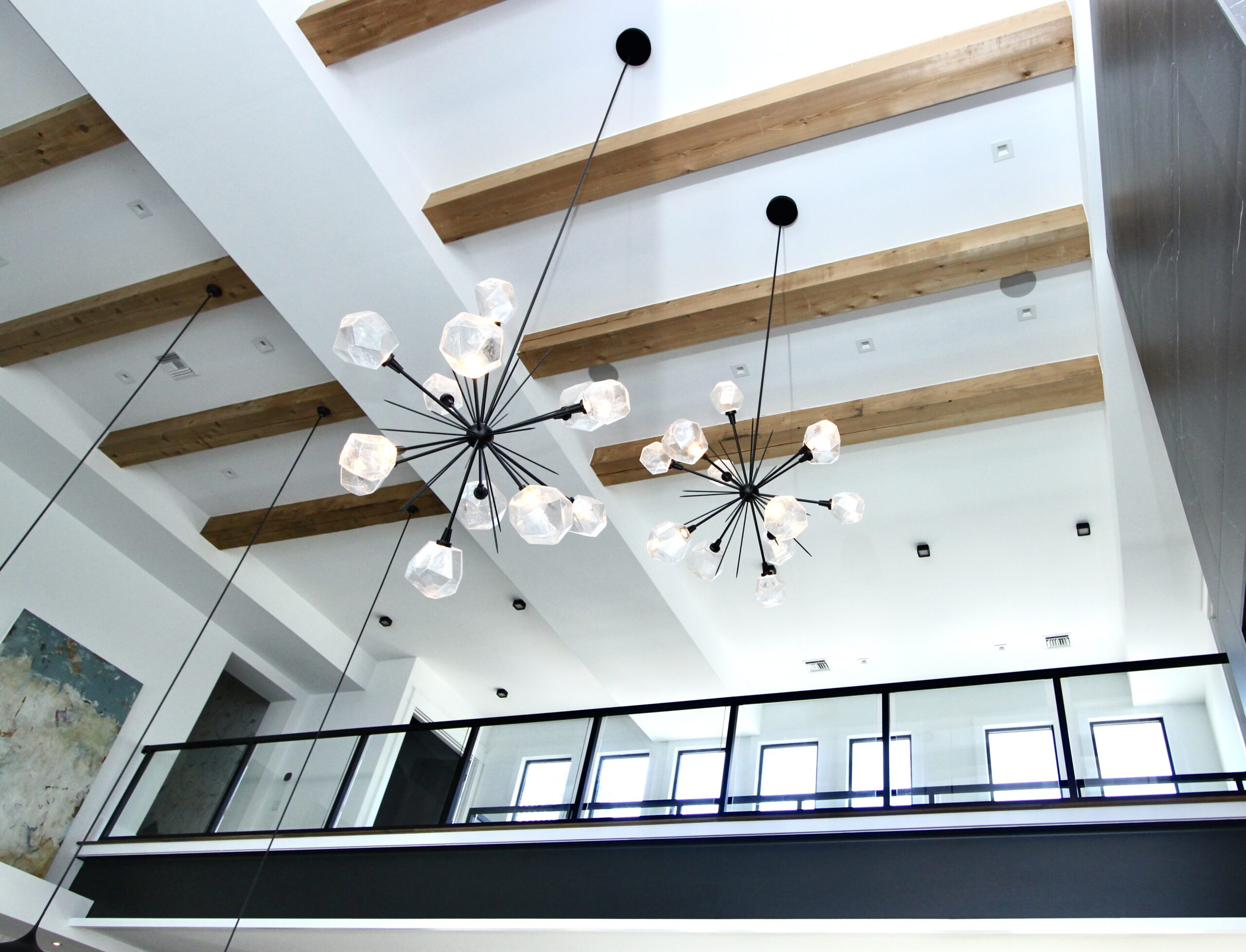 Gem Starburst Chandelier | Beach Blue