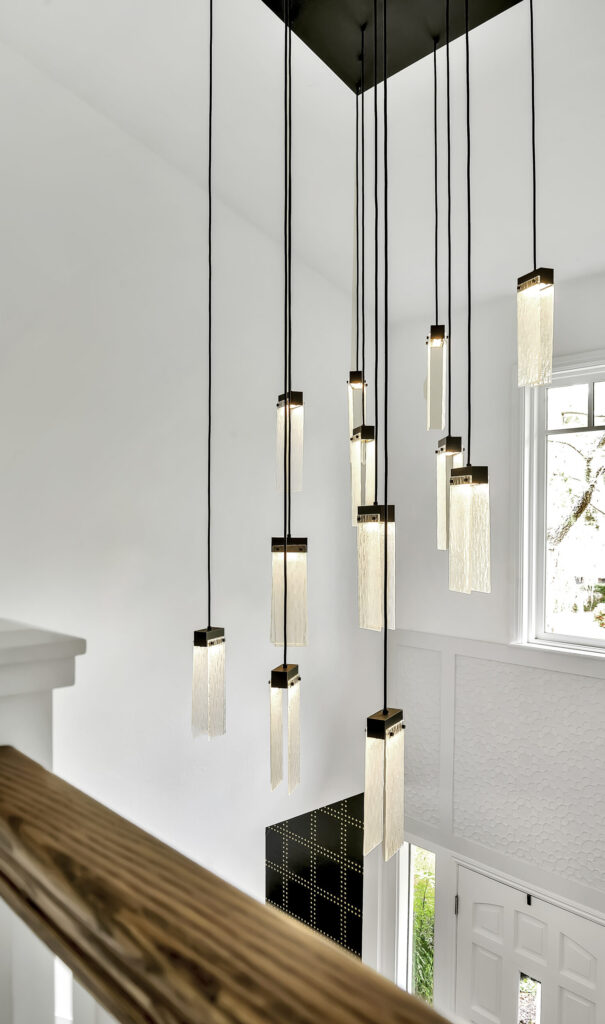 Parallel Square Pendant Chandelier | Design Matters