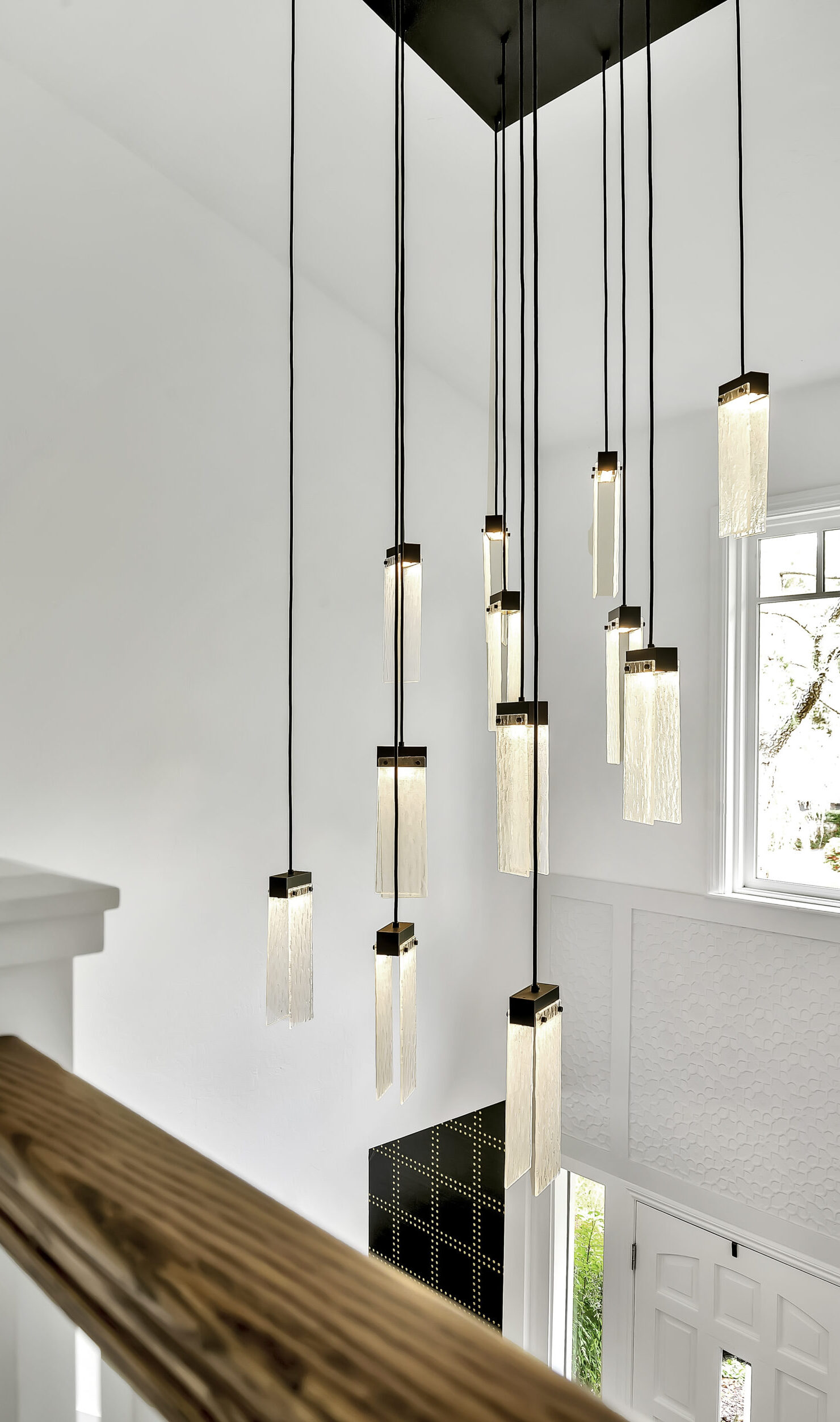Parallel Square Pendant Chandelier | Design Matters