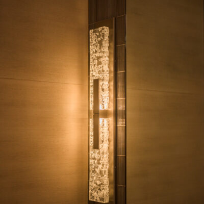 Glacier Double Sconce | Kendra Kilbane Design, Cole Horchler
