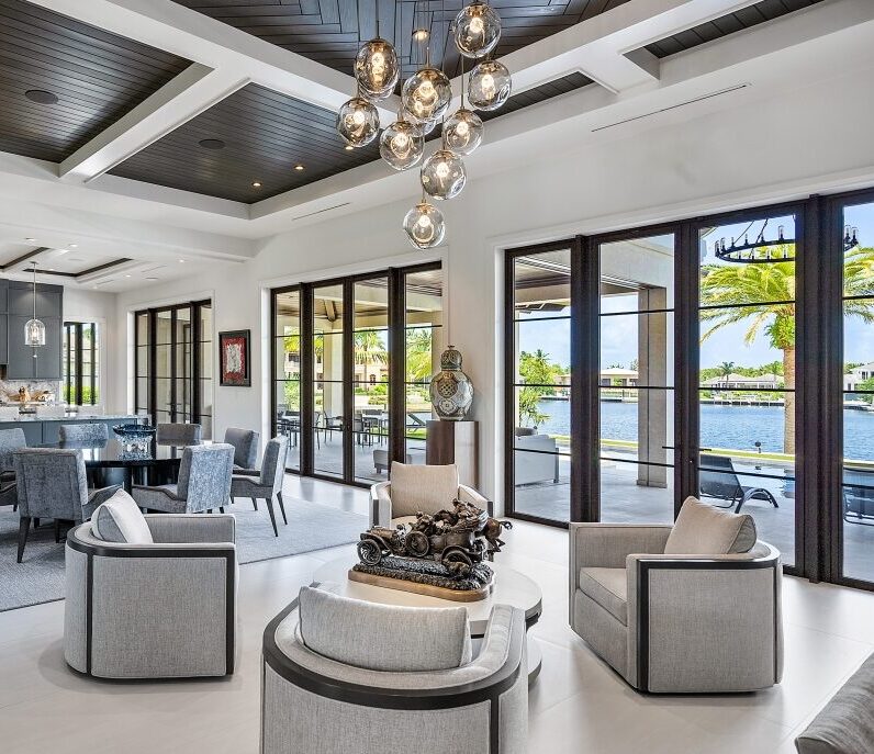 Aster Round Pendant Chandelier | P&H Interiors, Living Proof Photography