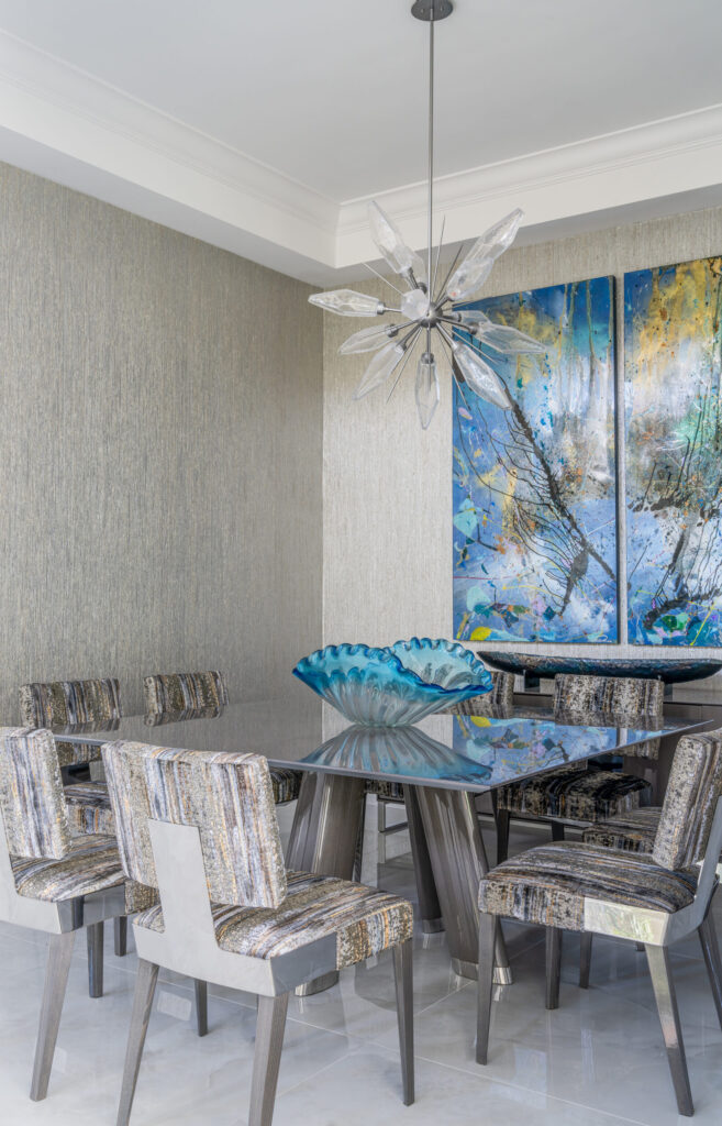 Rock Crystal Starburst Chandelier | Annie Santulli Designs, Venjhamin Reyes