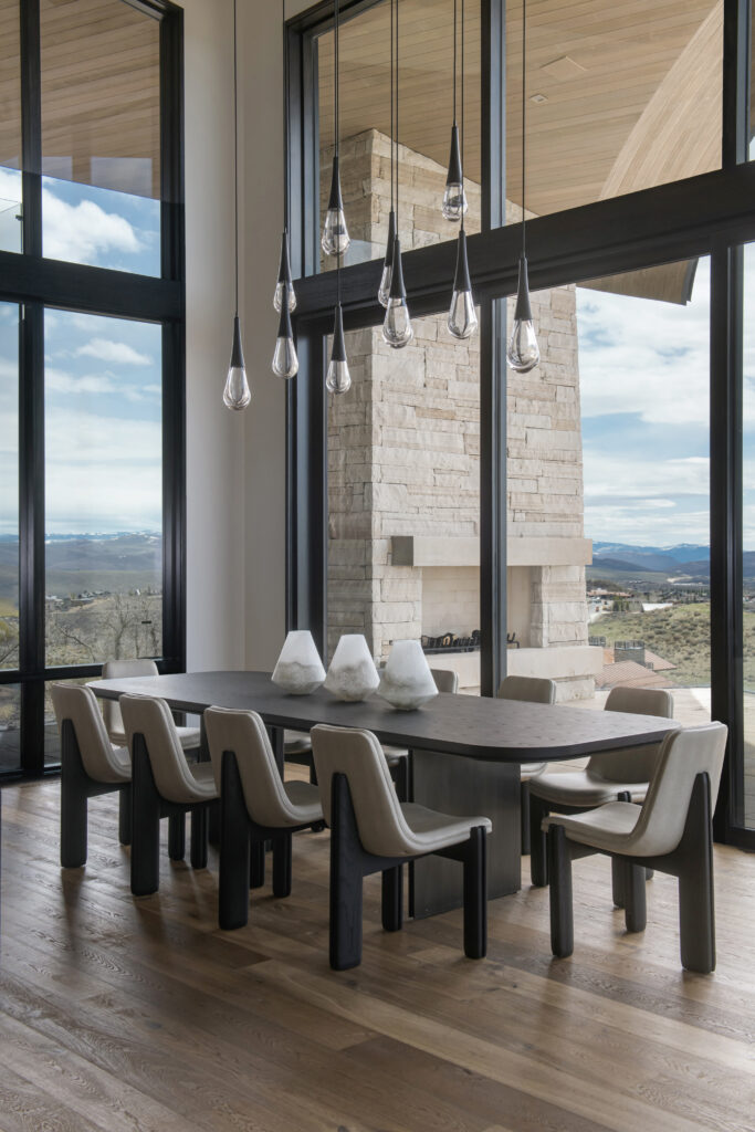 Raindrop Linear Pendant Chandelier | Mark & Aly Interior Design, Rebekah Westover
