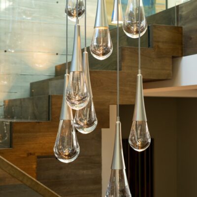 Raindrop Square Pendant Chandelier | Norman Design Group, Lauren Taylor