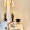 Rock Crystal Pendant - Small (15"H) | Joli G Interiors and Designs