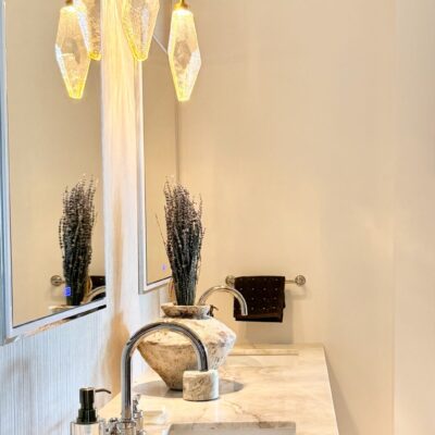 Rock Crystal Pendant | Joli G Interiors and Designs