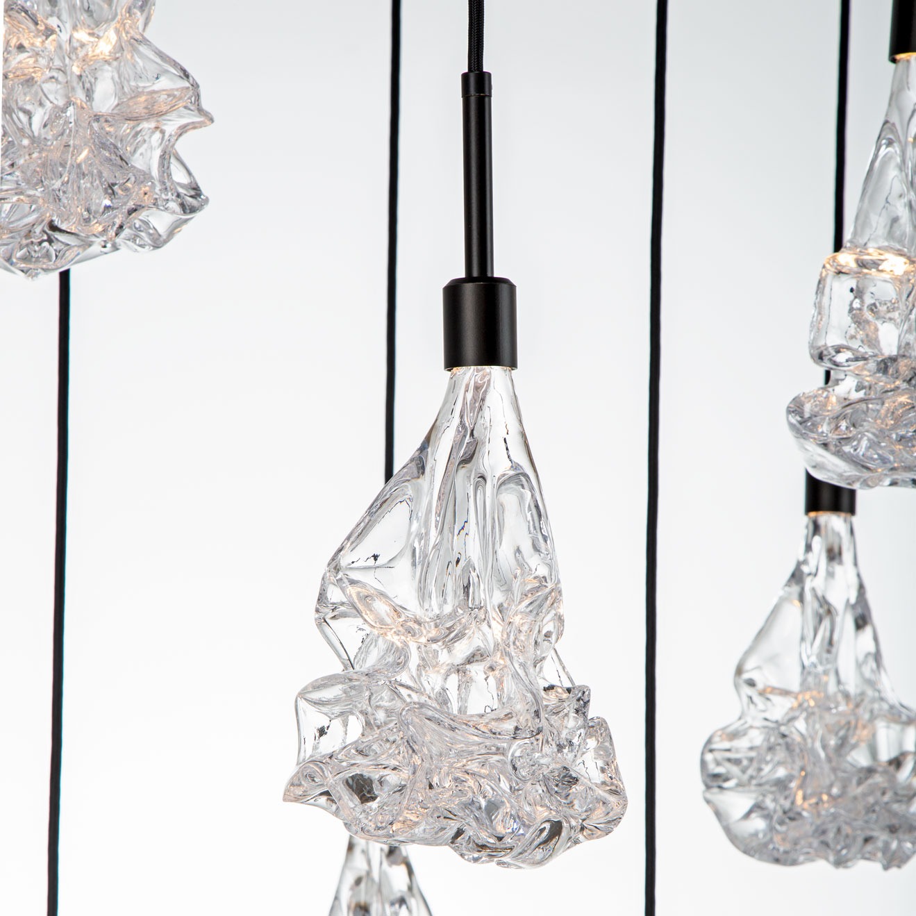 Blossom Round Pendant Chandelier - 3 Lights