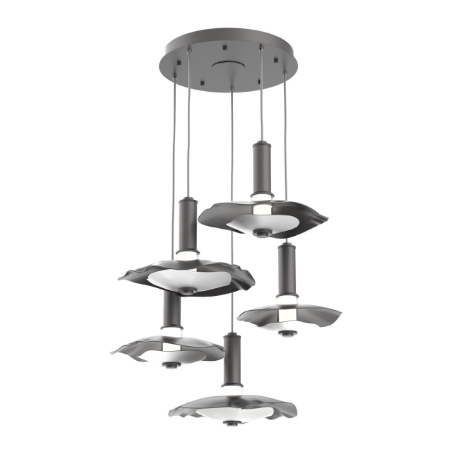 CHB0099-05-GP-00-C01-L3-WI-Hammerton-Studio-Atmosphere-Cumulus–5-light-round-multi-pendant-chandelier-with-graphite-finish-and-white-metal-inner-disc-and-LED-lamping