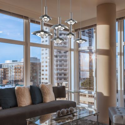 Cirrus Linear Pendant Chandelier - 7 Lights