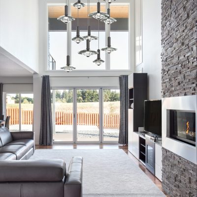 Cirrus Square Pendant Chandelier - 12 Lights