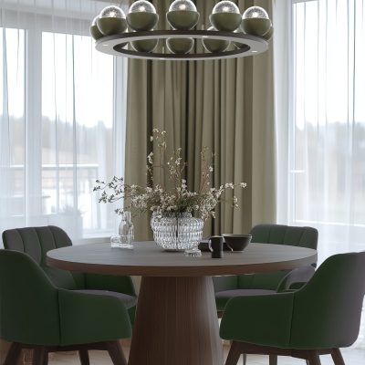 Cabochon Ring Chandelier