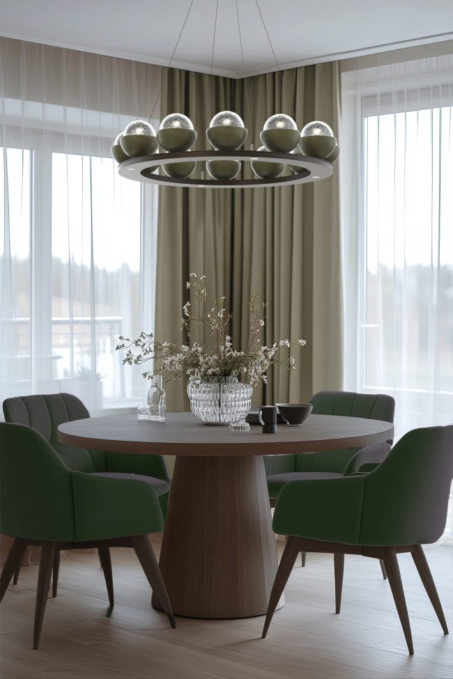 Cabochon Ring Chandelier