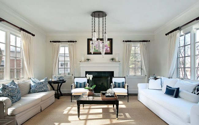 Rock Crystal Round Pendant Chandelier