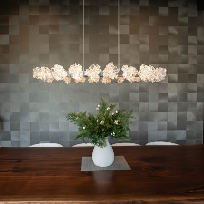 Blossom Linear Chandelier | JD Construction, Keri Hatcher