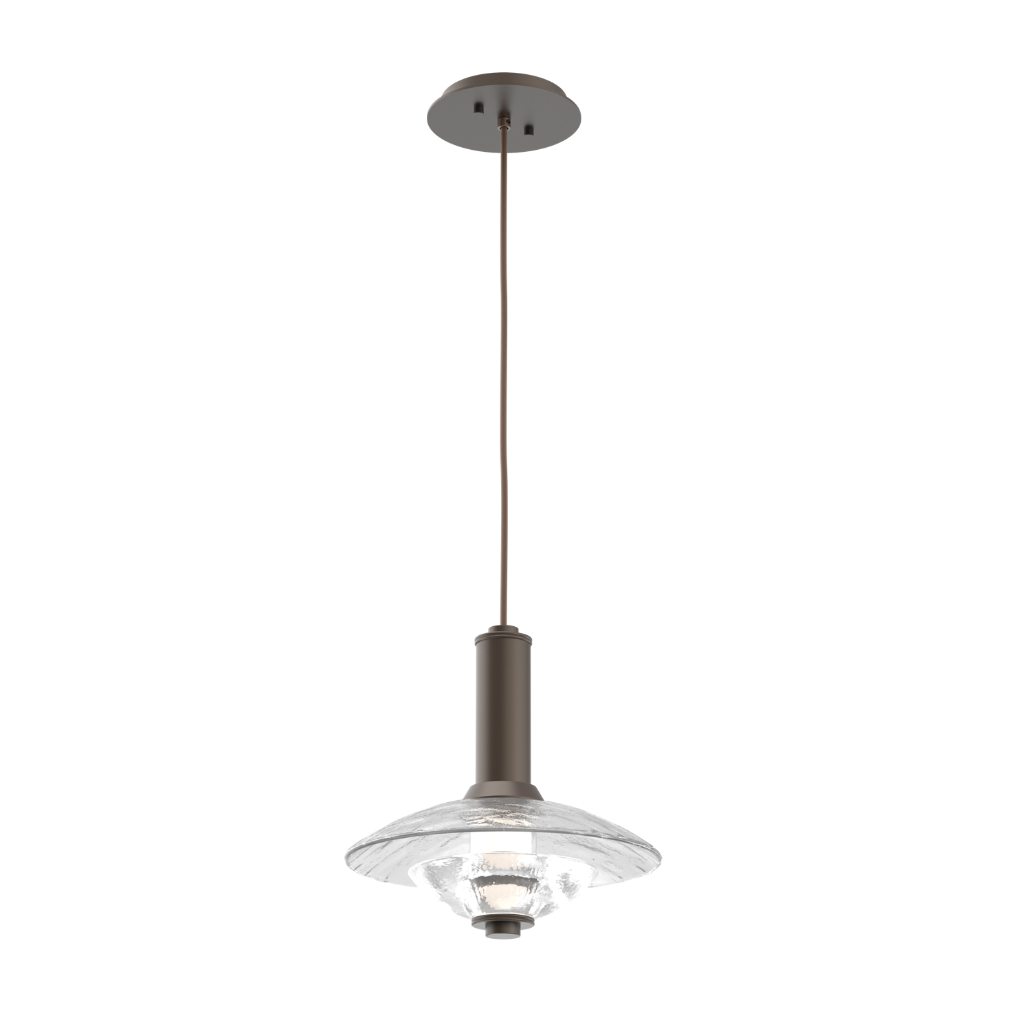 LAB0098-02-FB-CG-C01-L3-Hammerton-Studio-Atmosphere-Cirrus–medium-pendant-light-with-flat-bronze-finish-and-clear-granite-glass-shades-and-LED-lamping