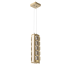 LAB0100-18-GB-TP-CA1-L3-W01-Hammerton-Studio-Tessera-18-inch-pendant-light-with-gilded-brass-finish-and-clear-pave-cast-glass-shade-and-light-oak-wood-accent-and-LED-lamping